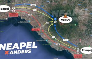 Vesuv: Infos zur Anreise ab Neapel und Pompeji Anfahrt Vesuv