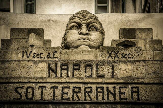 Eingang Napoli Sotterranea Eingang Napoli Sotterranea