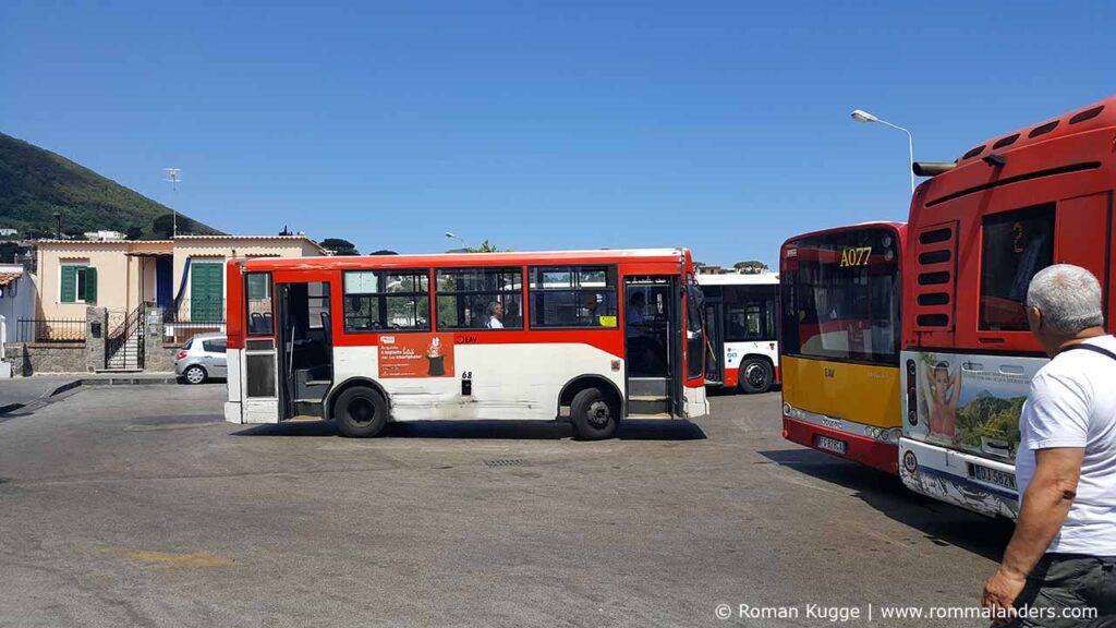 Öffentliche Verkehrsmittel Busse Ischia