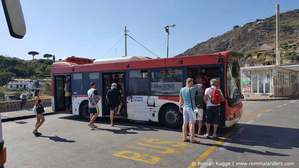 Öffentliche Verkehrsmittel Busse Ischia