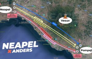 Transfer/Anreise nach Pompeji: Alle Infos Anfahrt Anreise Pompeji Grafik